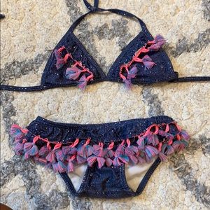 PilyQ PQ girls swimsuit size 2